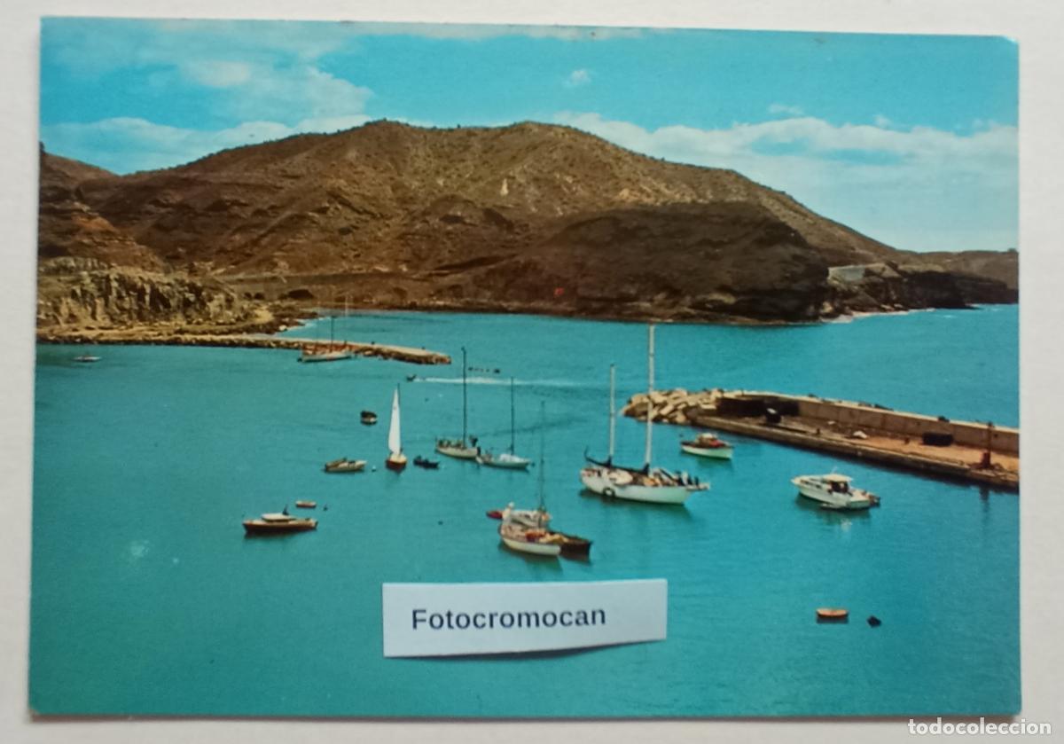 Postales: PUERTO RICO. GRAN CANARIA. MUELLE DEPORTIVO. EDITORIAL CANARIA. N&ordm;1032