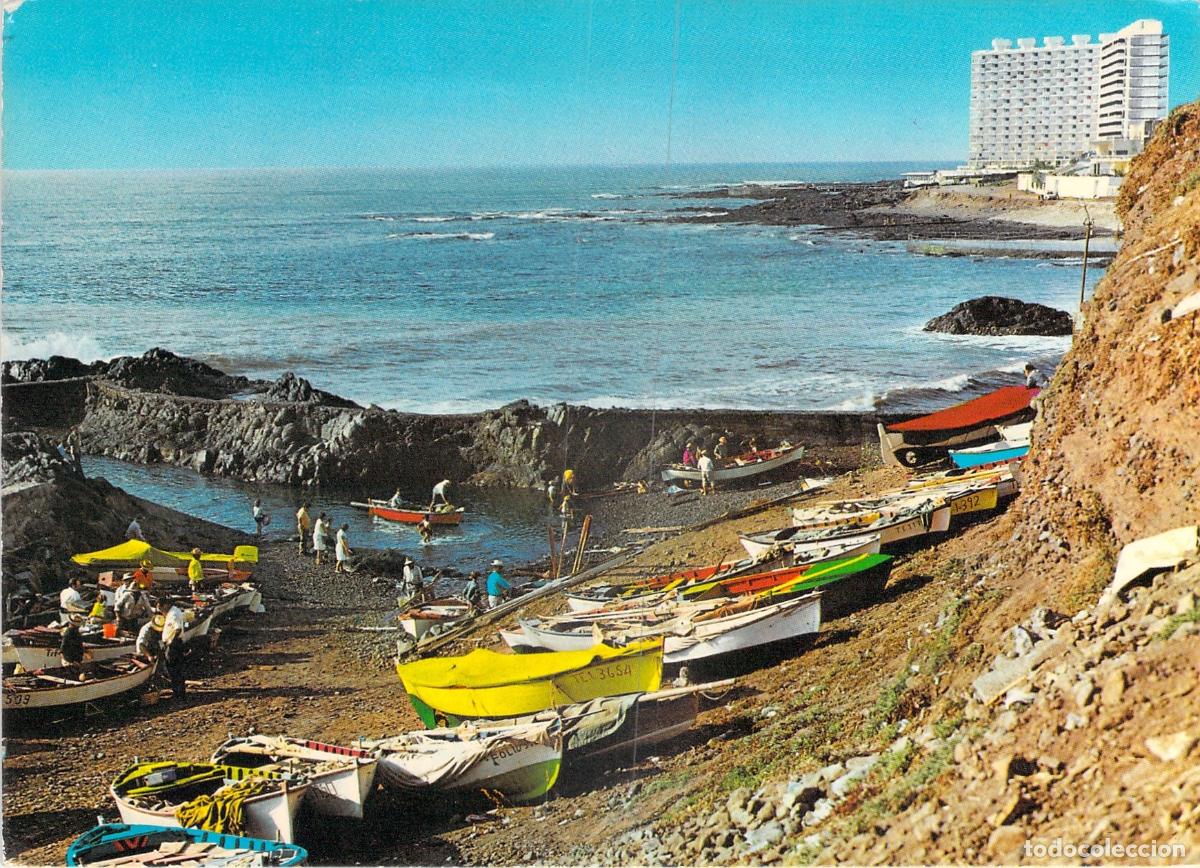 Postales: Postal Punta del Hidalgo, Tenerife: Llegada de los Pescadores