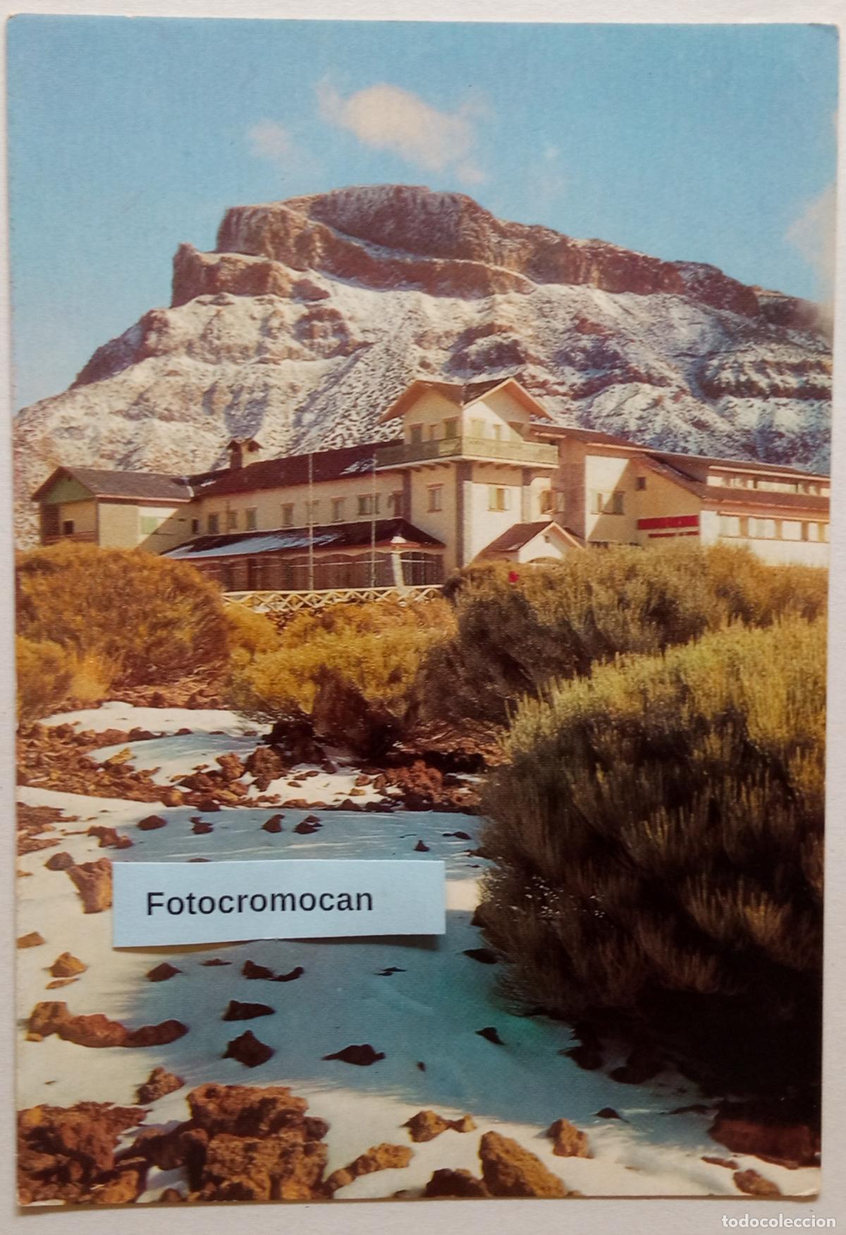 Postales: TENERIFE. PARADOR NACIONAL DE TURISMO Y MONTA&Ntilde;A GUAJARA. &Oacute;SCAR COLOR. BERGAS. N&ordm; 21