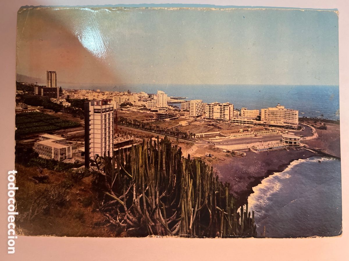Postales: POSTAL. Puerto de la Cruz. Tenerife. Playa Martianez.