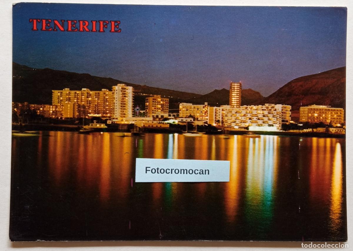 Postales: TENERIFE. LOS CRISTIANOS. VISTA NOCTURNA. ED. PERLA. N&ordm;5444