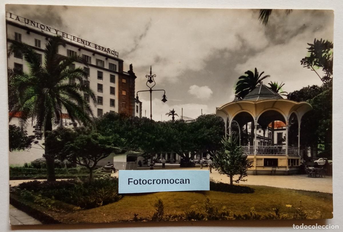 Postales: LAS PALMAS DE GRAN CANARIA. RINC&Oacute;N DEL PARQUE SAN TELMO. ED. SICILIA. N&ordm;18