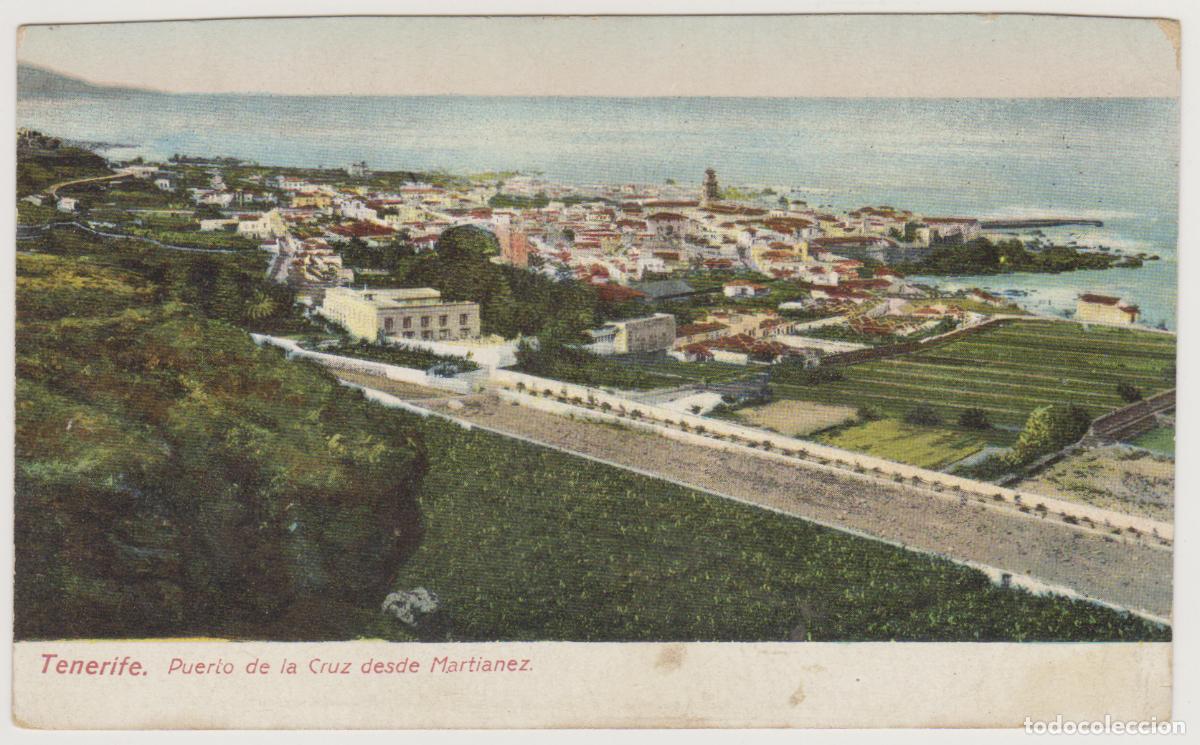 Postales: TARJETA POSTAL - TENERIFE - PUERTO DE LA CRUZ DESDE MARTIANEZ - N&ordm; 3225 - NOBREGA'S ENGLISH BAZAR