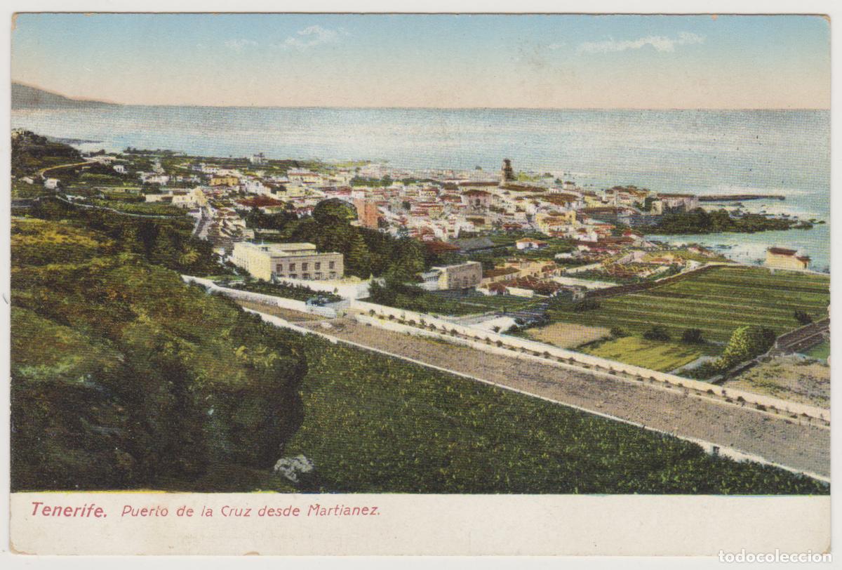 Postales: TARJETA POSTAL - TENERIFE - PUERTO DE LA CRUZ DESDE MARTIANEZ - N&ordm; 3225 - NOBREGA'S ENGLISH BAZAR