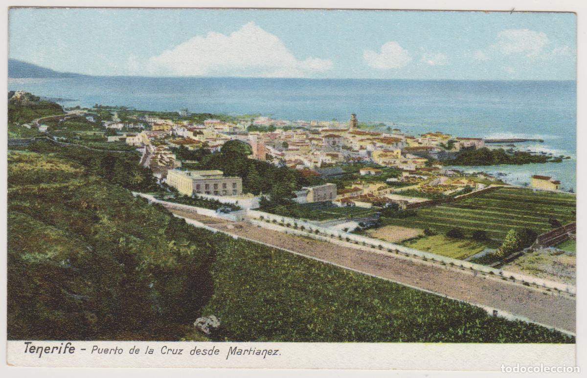 Postales: TARJETA POSTAL - TENERIFE - PUERTO DE LA CRUZ DESDE MARTIANEZ - N&ordm; 3225 - NOBREGA'S ENGLISH BAZAR