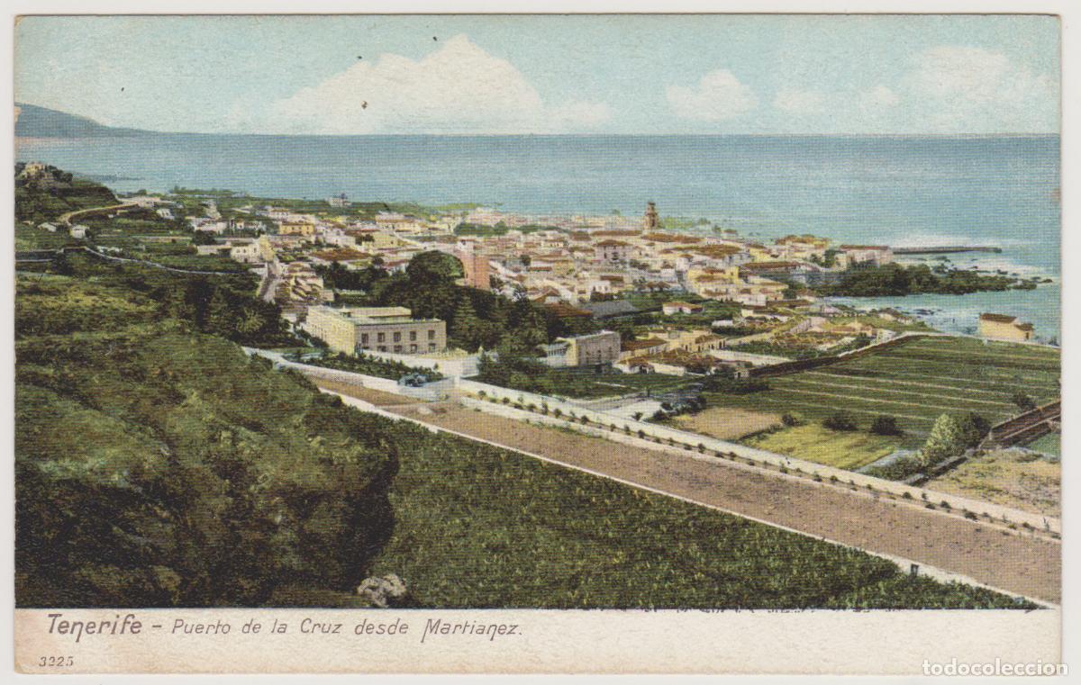 Postales: TARJETA POSTAL - TENERIFE - PUERTO DE LA CRUZ DESDE MARTIANEZ - N&ordm; 3225