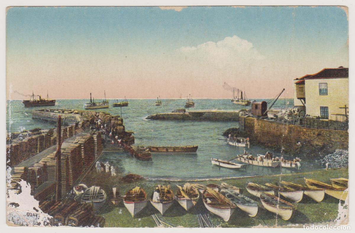 Postales: TARJETA POSTAL - TENERIFE - MUELLE Y BAHIA PUERTO DE LA CRUZ - VICENTE CARTAYA