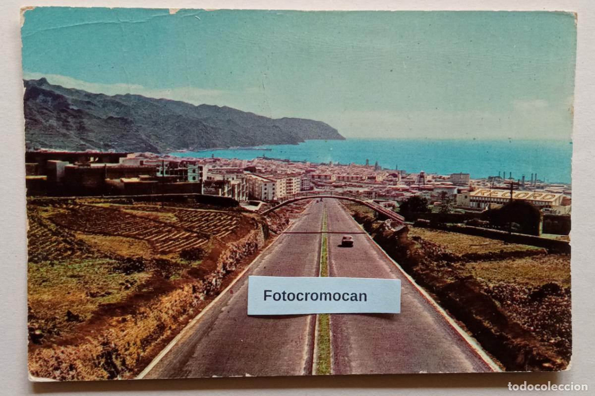 Postales: AUTOPISTA HACIA SANTA CRUZ DE TENERIFE. ED. HEREDEROS DE V&Iacute;CTOR GONZ&Aacute;LEZ. N&ordm;40