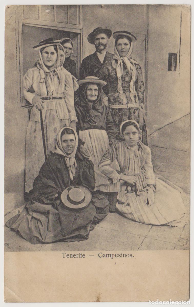 Postales: TARJETA POSTAL - TENERIFE - CAMPESINOS - NOBREGA'S ENGLISH BAZAR