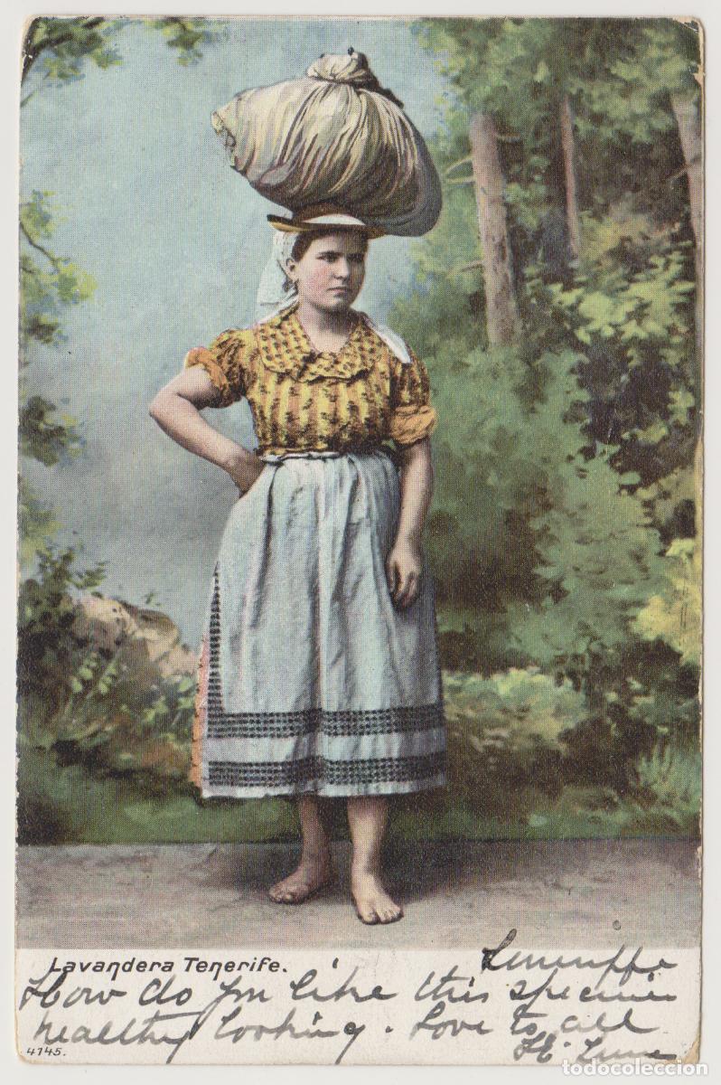 Postales: TARJETA POSTAL - TENERIFE - LAVANDERA