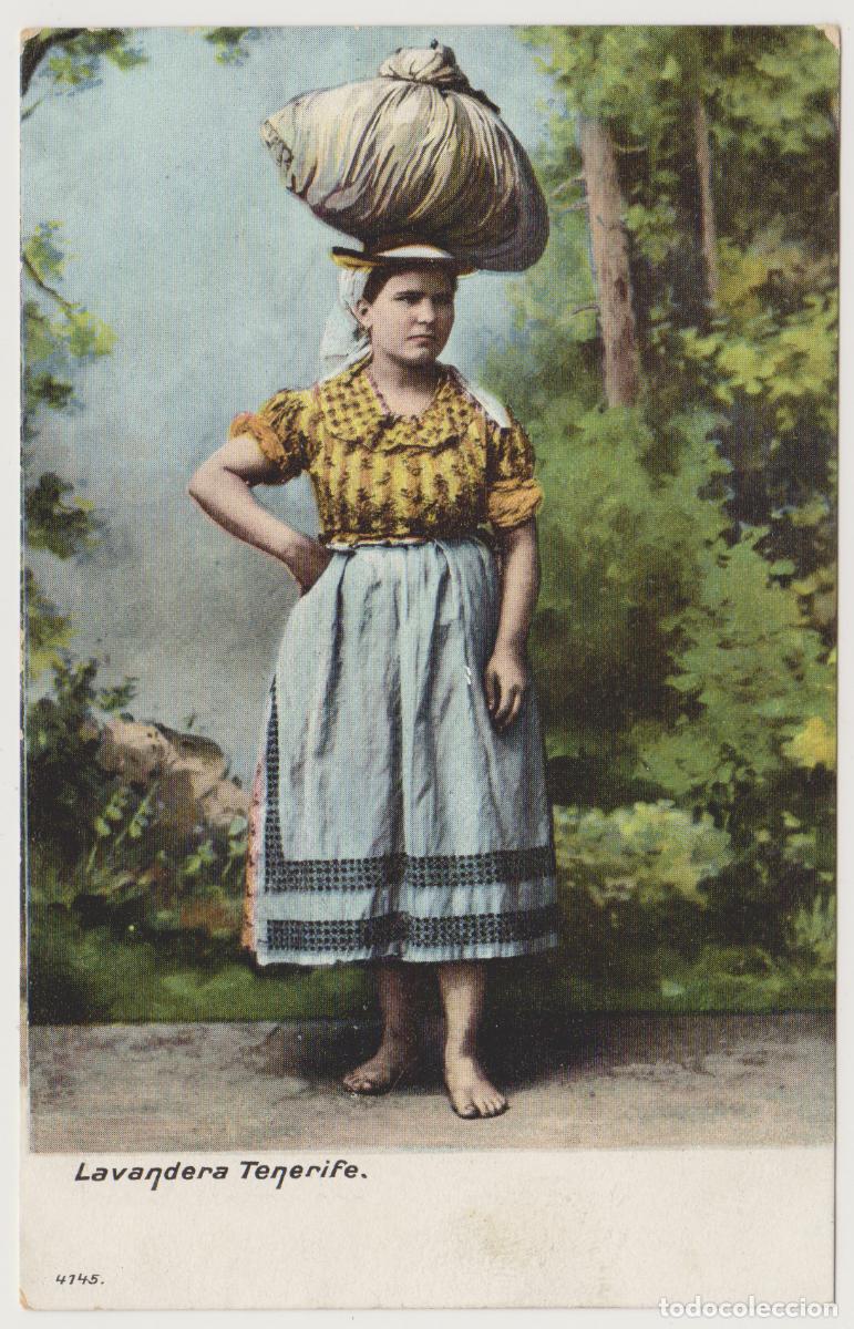 Postales: TARJETA POSTAL - TENERIFE - LAVANDERA