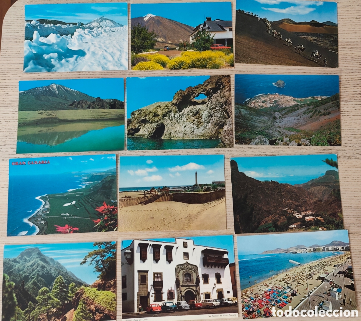 Postales: Islas Canarias. Lote postales vintage. Nuevas y escritas