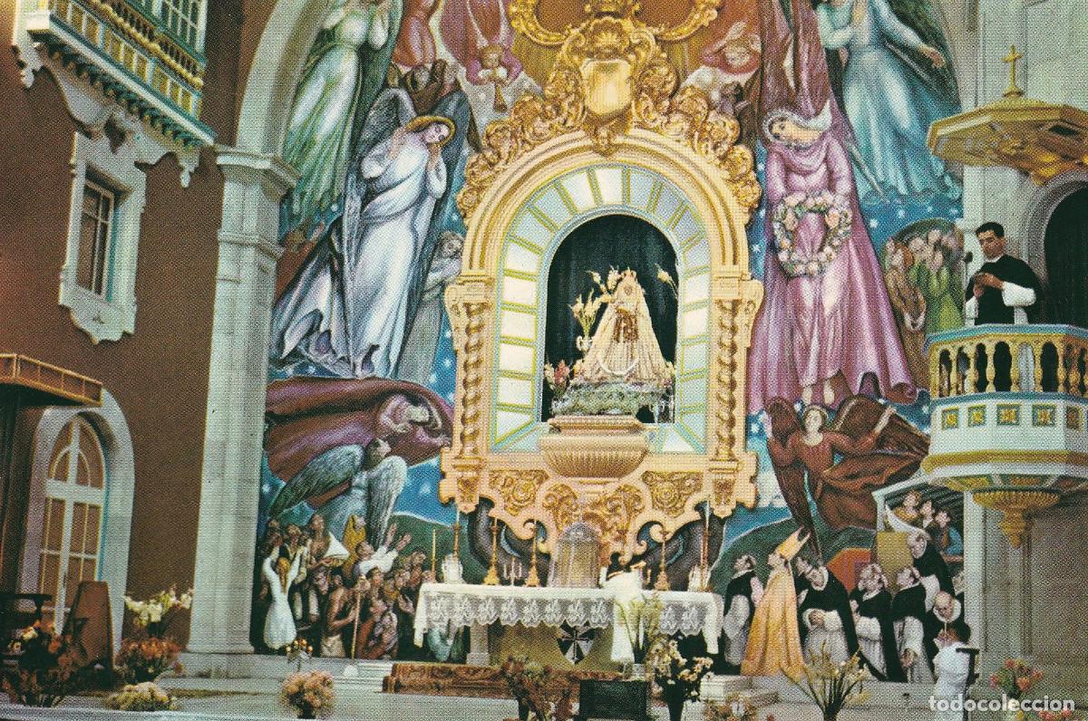 Postales: TENERIFE VIRGEN DE CANDELARIA INTERIOR DE LA BASILICA