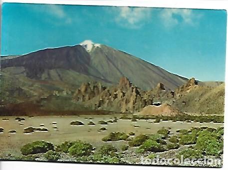 Postales: PICO DEL TEIDE DESDE EL LLANO DE UCANCA.- TENERIFE