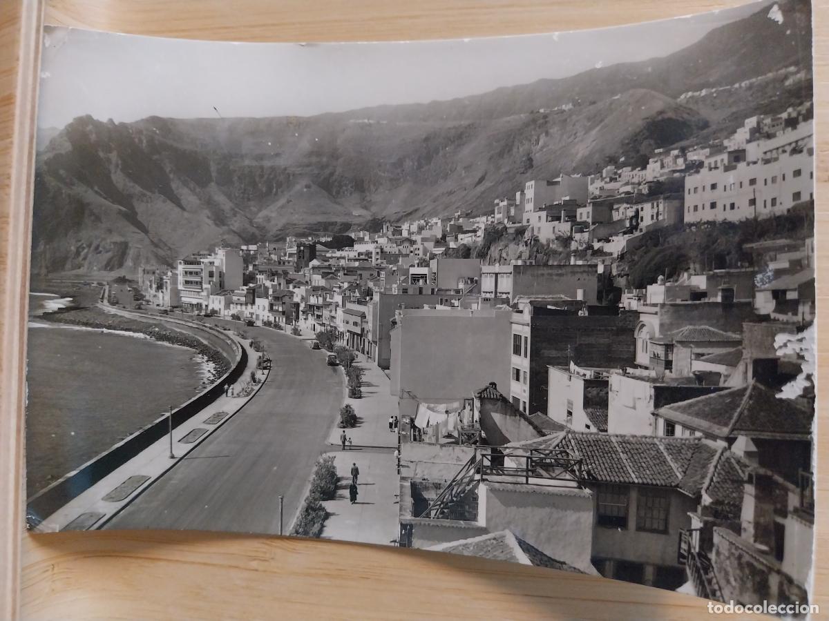 Postales: SANTA CRUZ DE LA PALMA AVENIDA MARITIMA ED ARRIBAS 1008 ESCRITA BN ANIMADA ROPA TENDIDA