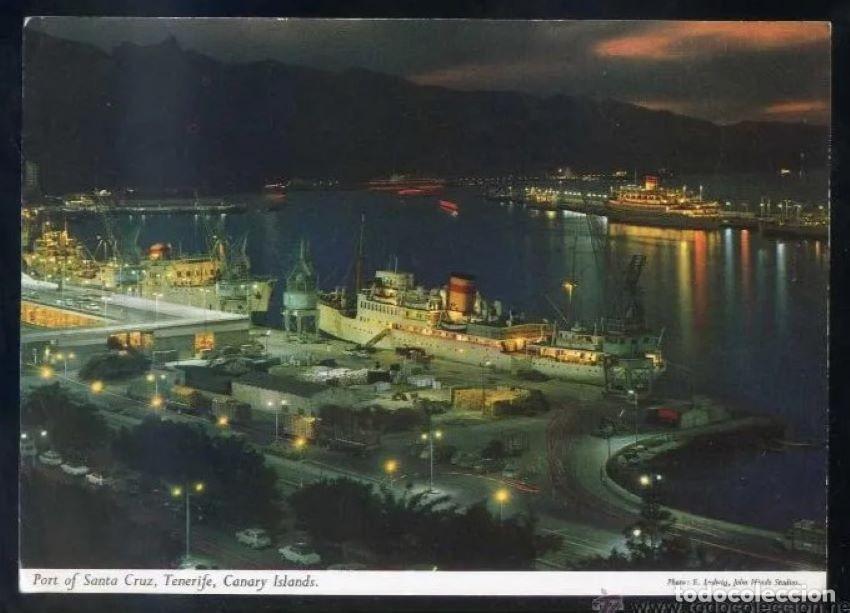 Postales: Santa Cruz de Tenerife. Ed. John Hinde n&ordm; 2CT-2. Circulada 1975.