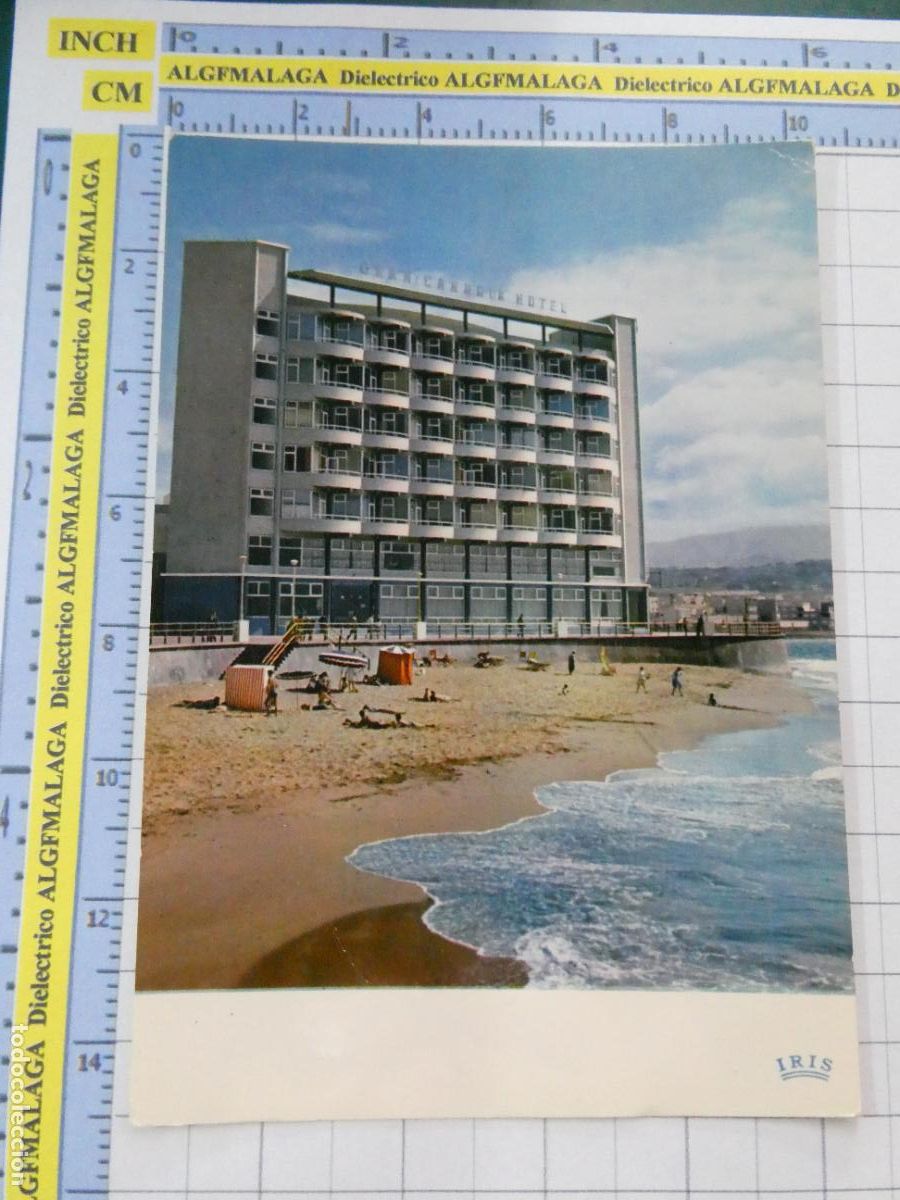 Postales: POSTAL DE GRAN CANARIA. GRAN CANARIA HOTEL. 720 SABENA JET. 2957