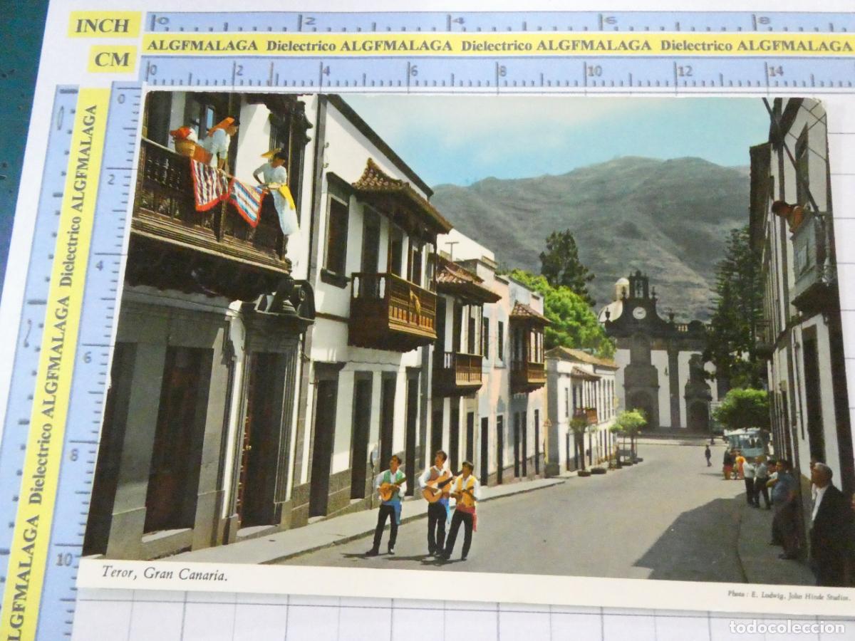 Postales: POSTAL DE GRAN CANARIA. TEROR FOLKLORE M&Uacute;SICA TRADICIONAL CORTEJO MUJERES 2CT133 JOHN HINDE. 2960