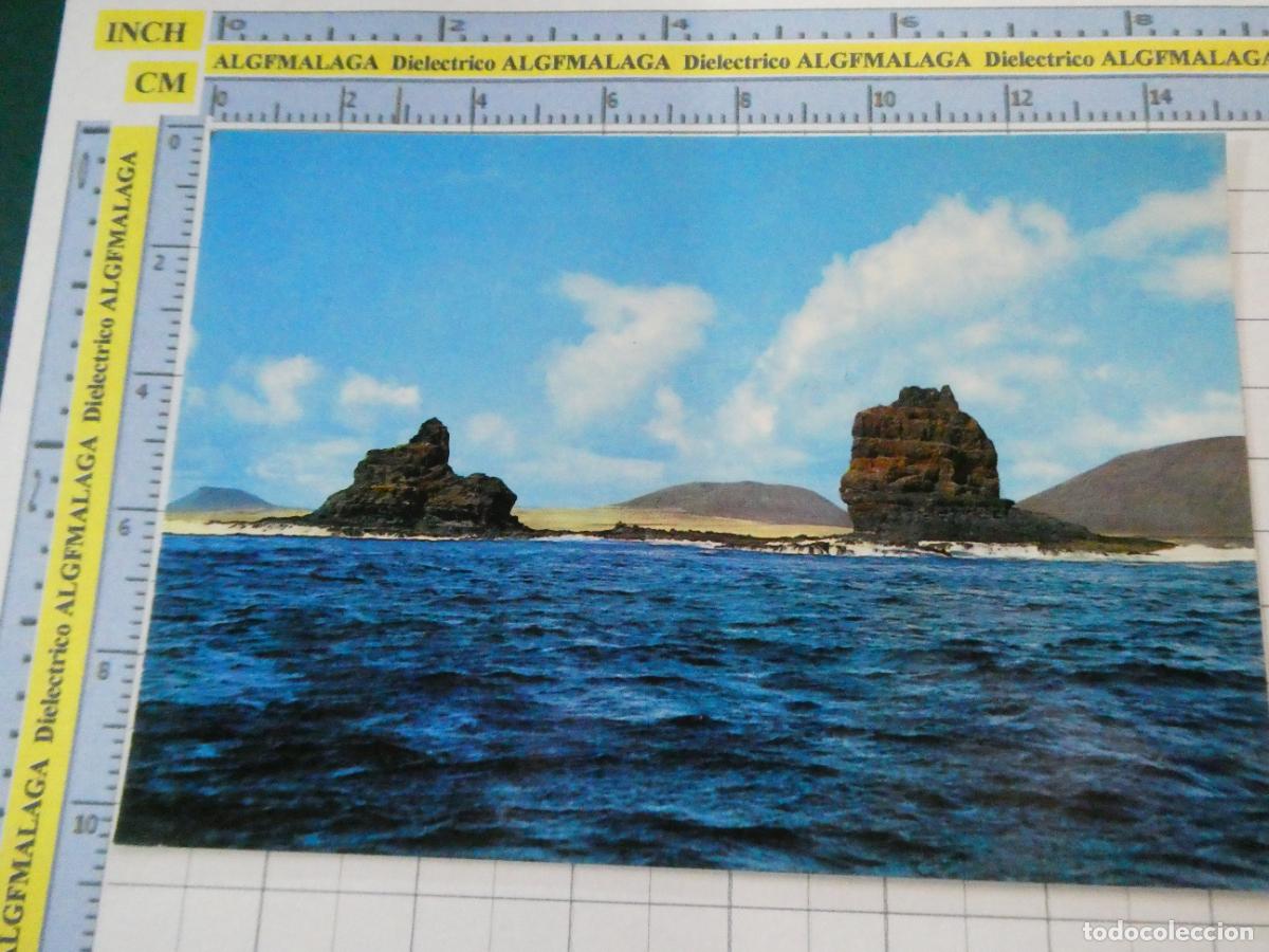 Postales: POSTAL DE GRAN CANARIA. A&Ntilde;O 1969. ROQUES LOS FARIONES ISLA GRACIOSA 2632 SILVA. 2966
