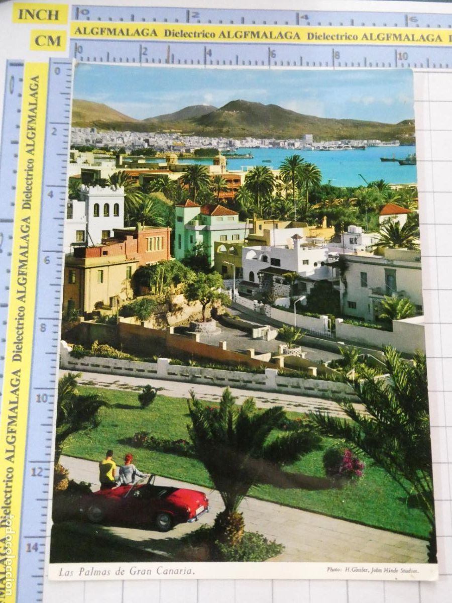 Postales: POSTAL DE GRAN CANARIA. A&Ntilde;O 1968. LAS PALMAS 2CT90 JOHN HINDE. . 2968