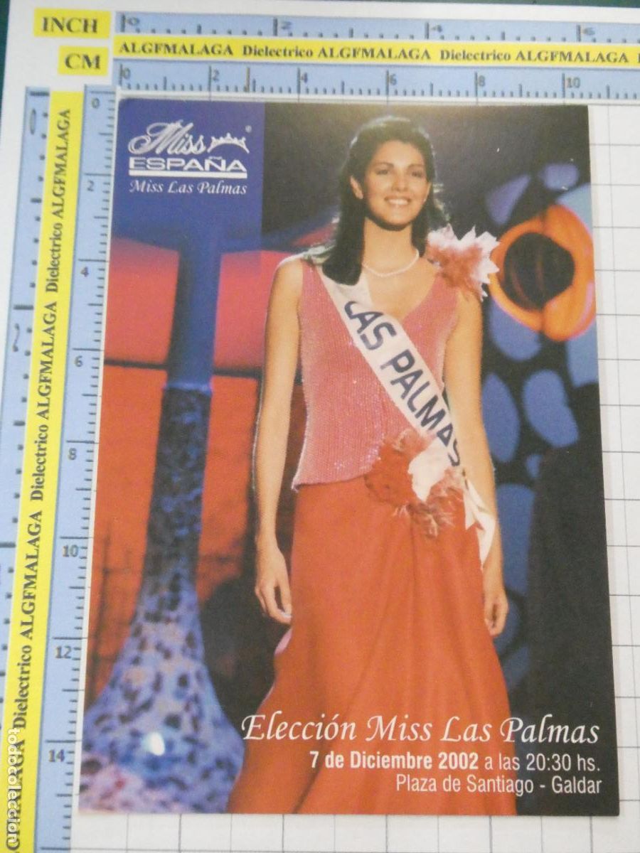 Postales: POSTAL DE GRAN CANARIA. A&Ntilde;O 2002. GALDAR ELECCI&Oacute;N MISS LAS PALMAS ESPA&Ntilde;A. MUJER GUAPA. 2978