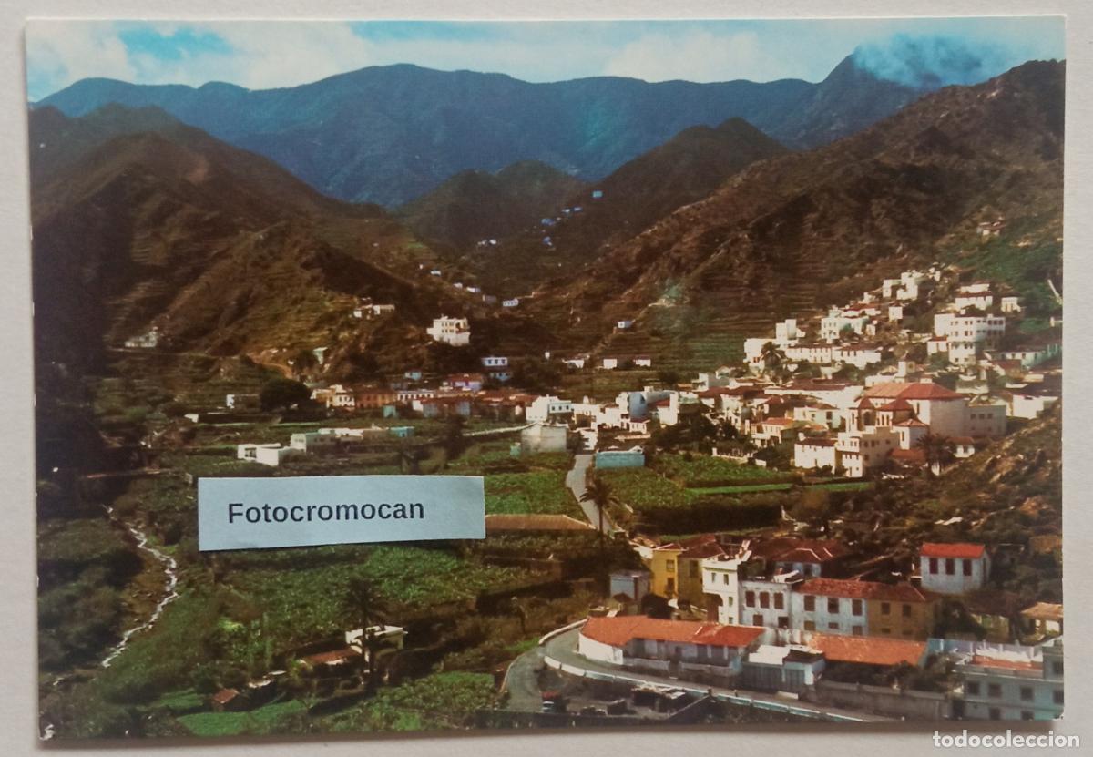 Postales: VALLEHERMOSO. GOMERA. VISTA PARCIAL. FOTO HERRERA. N&ordm;29