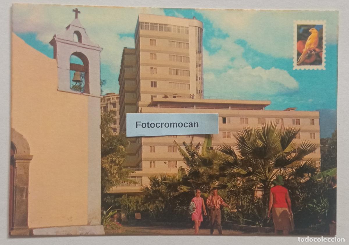 Postales: PUERTO DE LA CRUZ. HOTEL LAS VEGAS. TENERIFE. LITOGRAF&Iacute;A SAAVEDRA. N&ordm;600