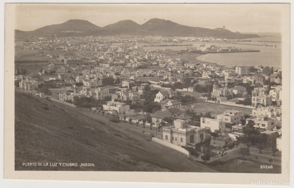 Postales: TARJETA POSTAL - PUERTO DE LA LUZ Y CIUDAD JARDIN - BAENA