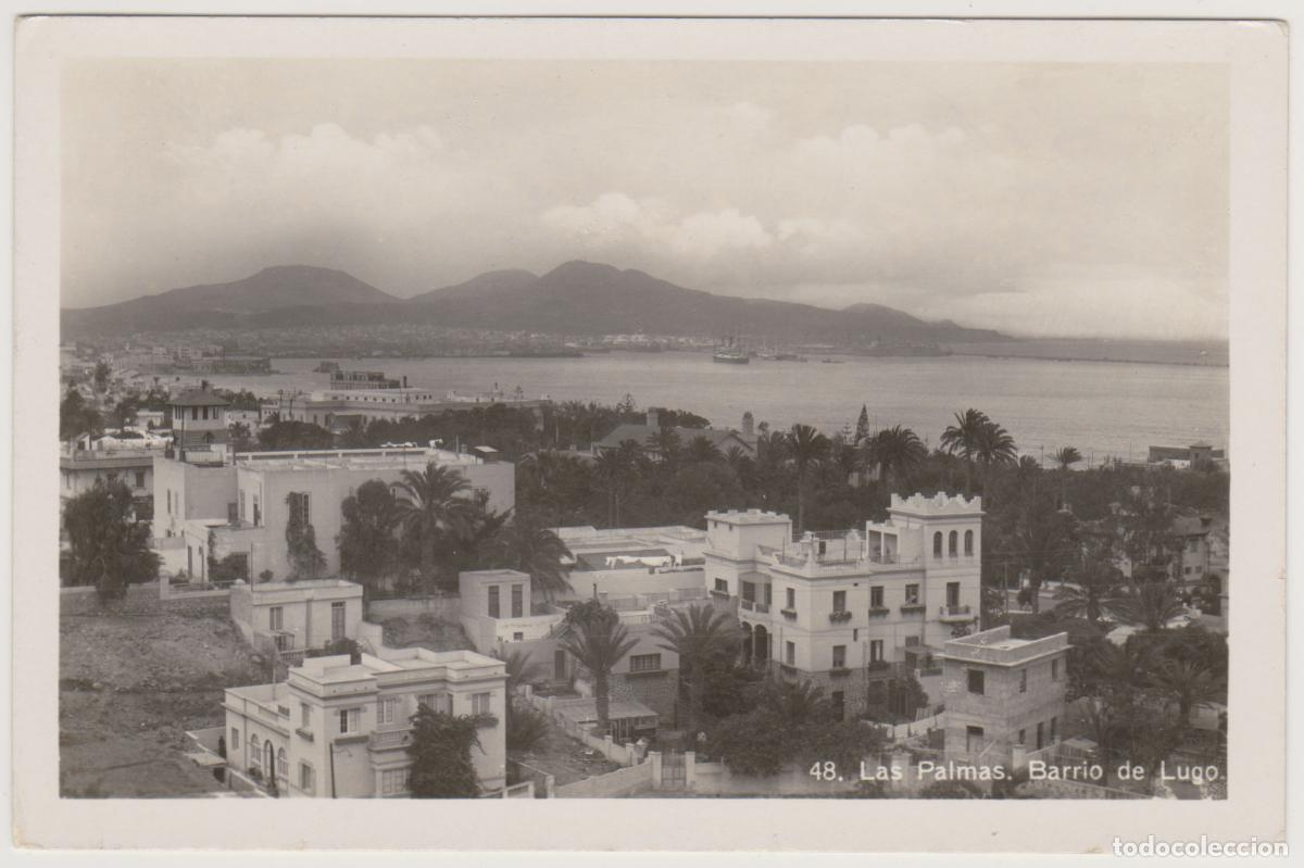Postales: TARJETA POSTAL - LAS PALMAS - BARRIO DE LUGO - N&ordm; 48 - BAZAR ALEMAN