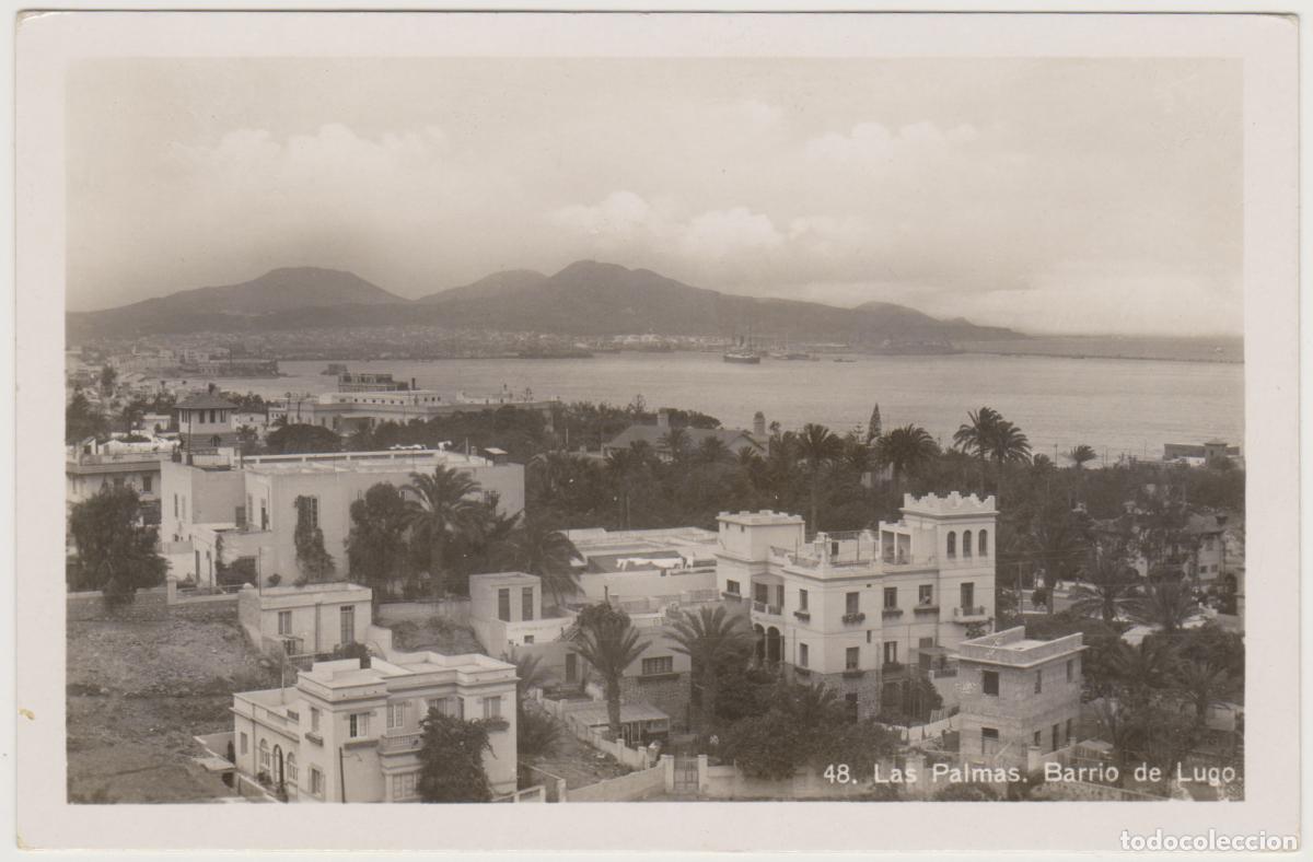 Postales: TARJETA POSTAL - LAS PALMAS - BARRIO DE LUGO - N&ordm; 48 - BAZAR ALEMAN