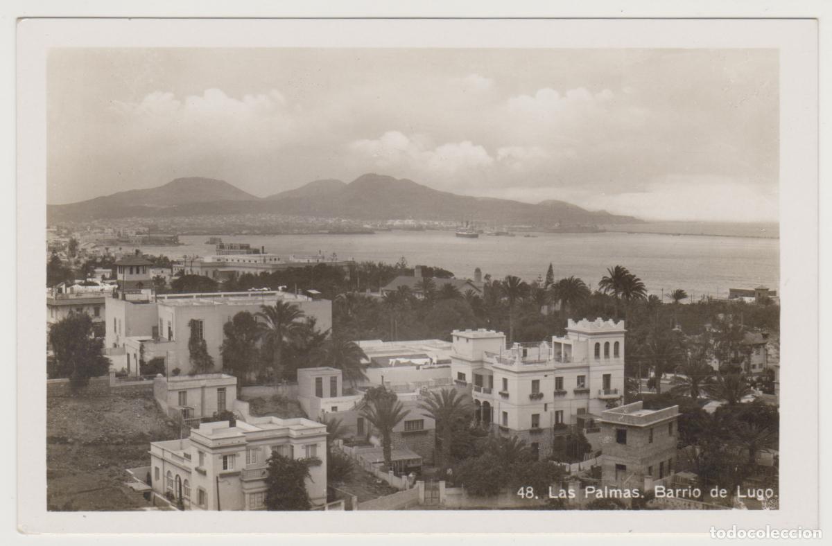Postales: TARJETA POSTAL - LAS PALMAS - BARRIO DE LUGO - N&ordm; 48 - BAZAR ALEMAN