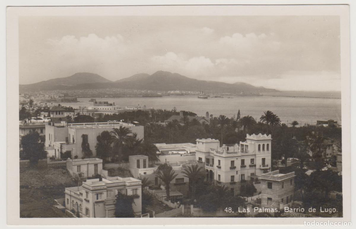 Postales: TARJETA POSTAL - LAS PALMAS - BARRIO DE LUGO - N&ordm; 48 - BAZAR ALEMAN