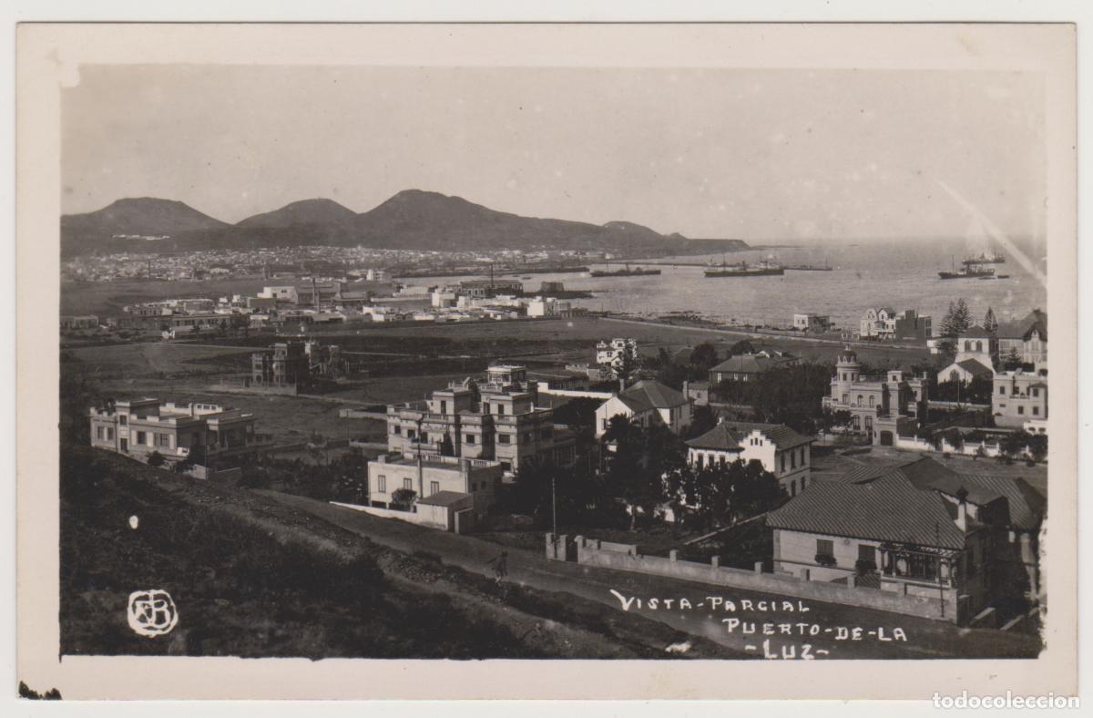 Postales: TARJETA POSTAL - VISTA PARCIAL DEL PUERTO DE LA LUZ - VISTA PARCIAL - FB