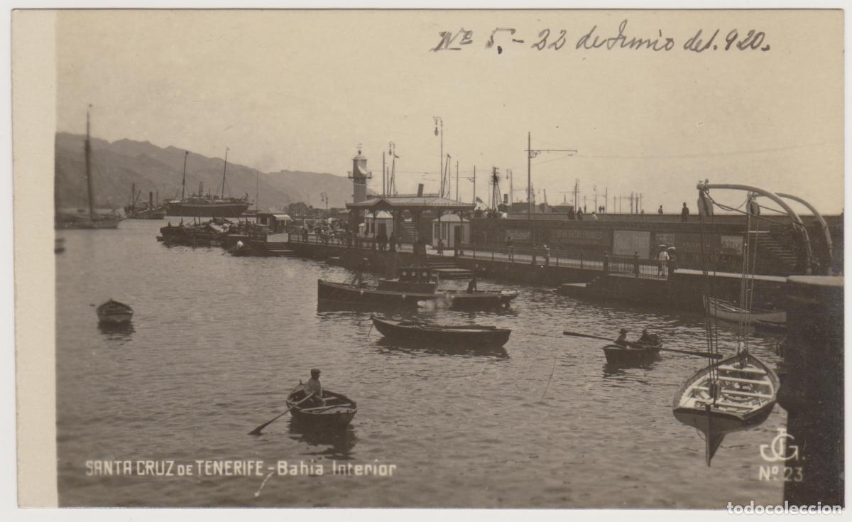 Postales: TARJETA POSTAL - SANTA CRUZ DE TENERIFE - BAHIA INTERIOR - N&ordm; 23 - JG