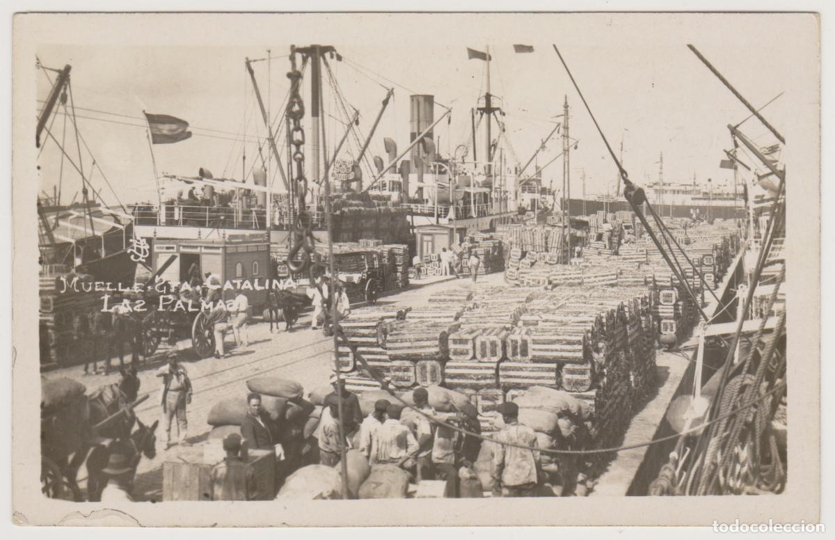 Postales: TARJETA POSTAL - LAS PALMAS - MUELLE DE STA. CATALINA