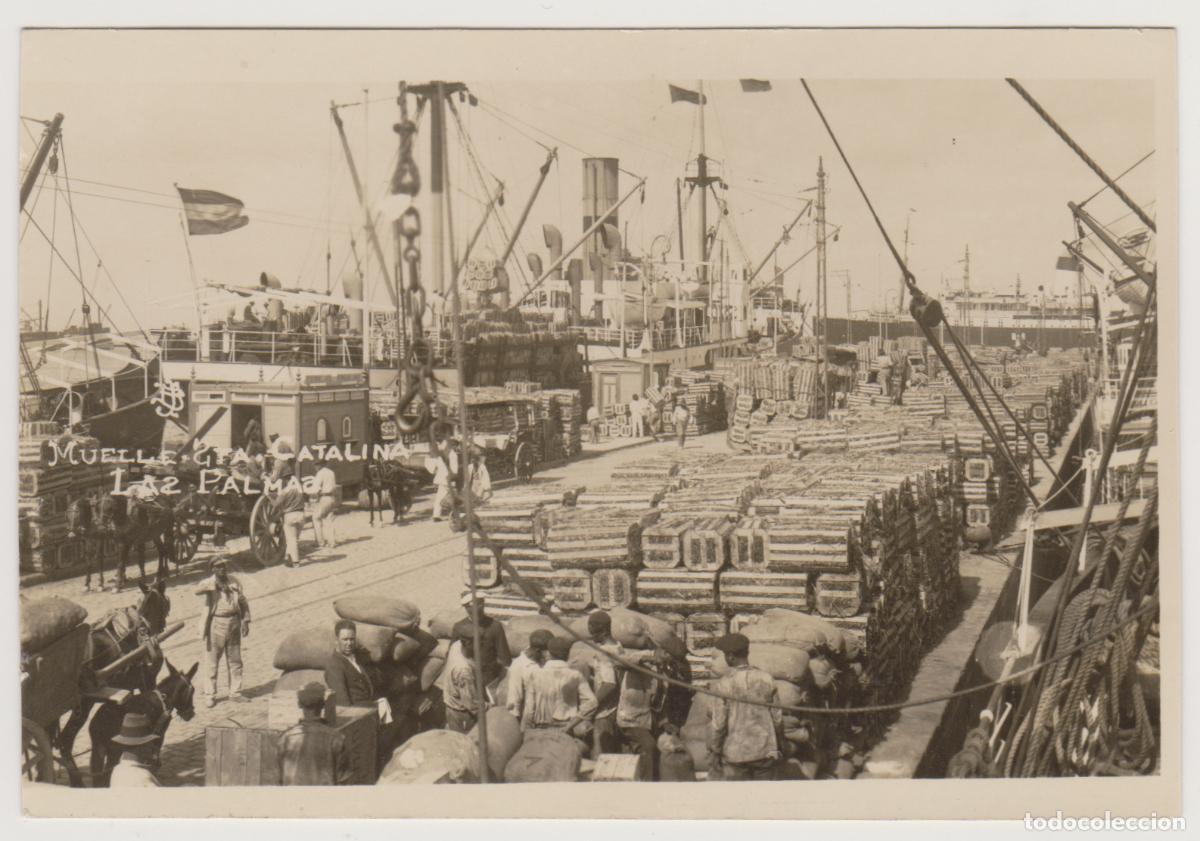 Postales: TARJETA POSTAL - LAS PALMAS - MUELLE DE STA. CATALINA