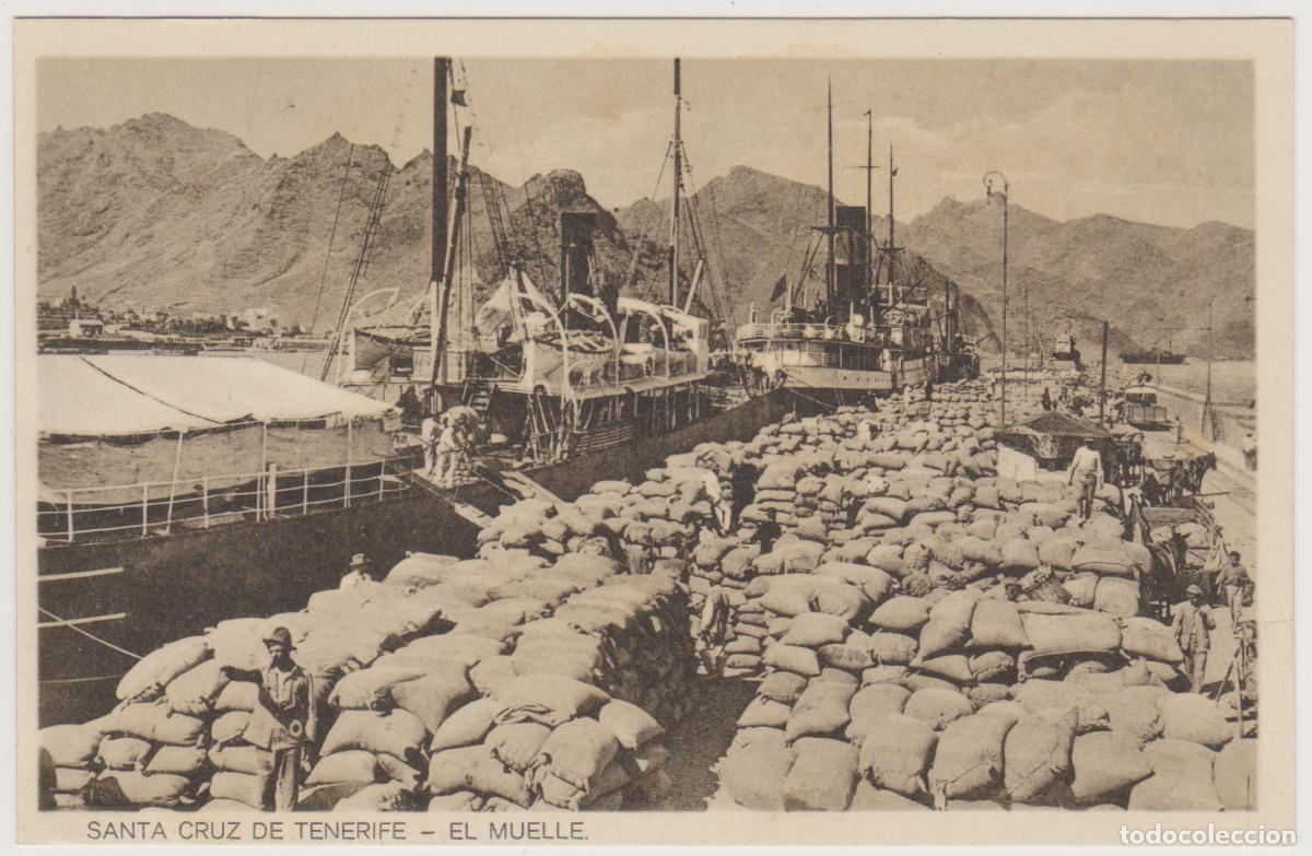Postales: TARJETA POSTAL - SANTA CRUZ DE TENERIFE - EL MUELLE