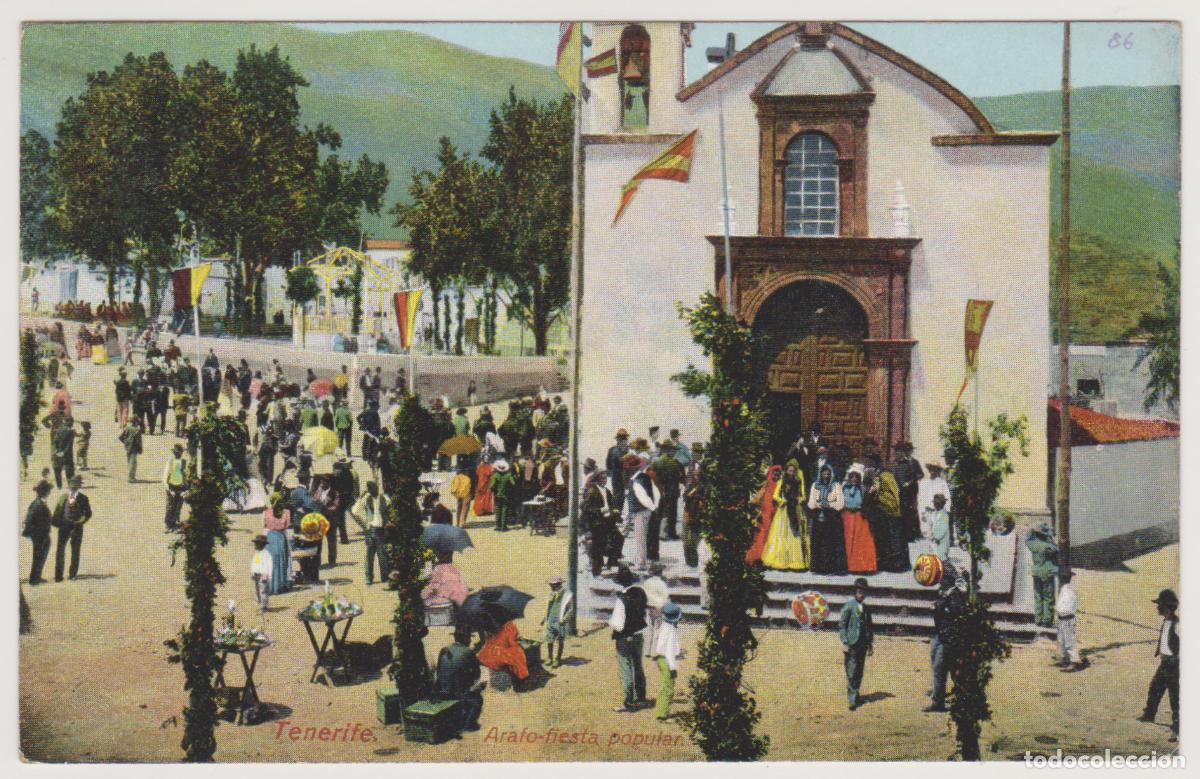 Postales: TARJETA POSTAL - TENERIFE - ARAFO - FIESTA POPULAR