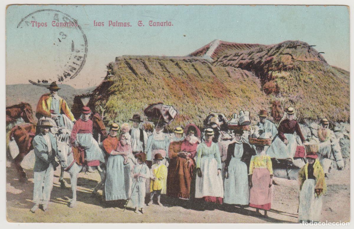 Postales: TARJETA POSTAL - G. CANARIA - LAS PALMAS - TIPOS CANARIOS