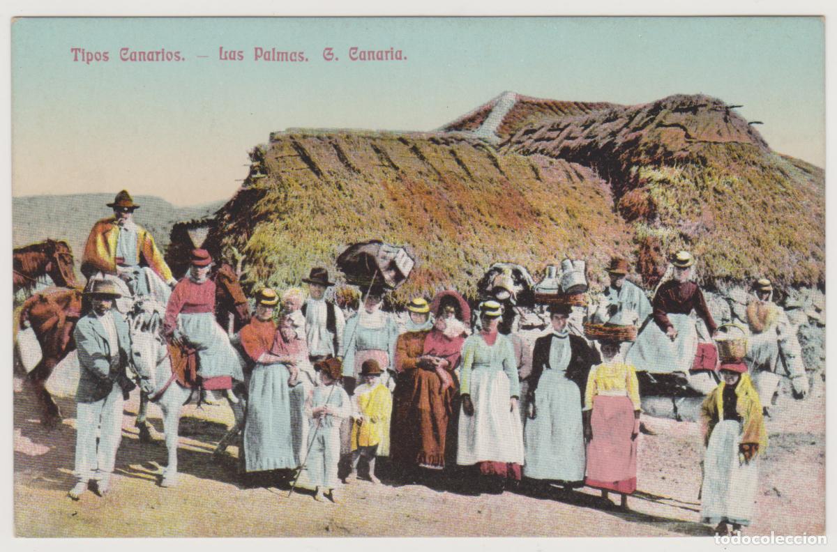 Postales: TARJETA POSTAL - G. CANARIA - LAS PALMAS - TIPOS CANARIOS