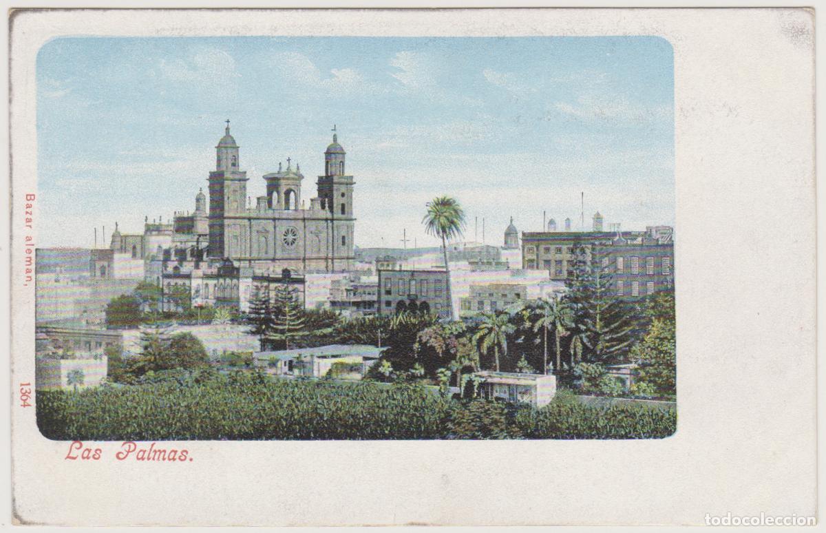 Postales: TARJETA POSTAL - LAS PALMAS - BAZAR ALEMAN