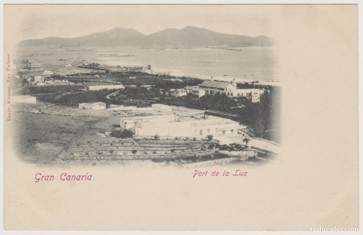 Postales: TARJETA POSTAL - GRAN CANARIA - PORT DE LA LUZ - BAZAR ALEMAN
