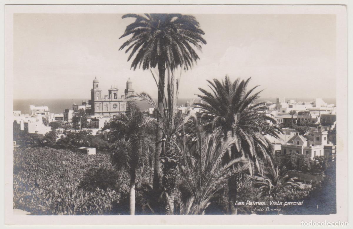 Postales: TARJETA POSTAL - LAS PALMAS - VISTA PARCIAL - FOTO BAENA