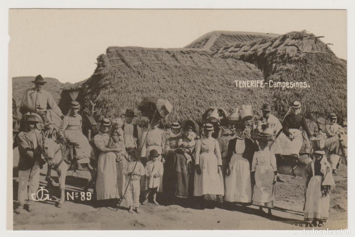 Postales: TARJETA POSTAL - TENERIFE - CAMPESINOS - N&ordm; 89 - JG