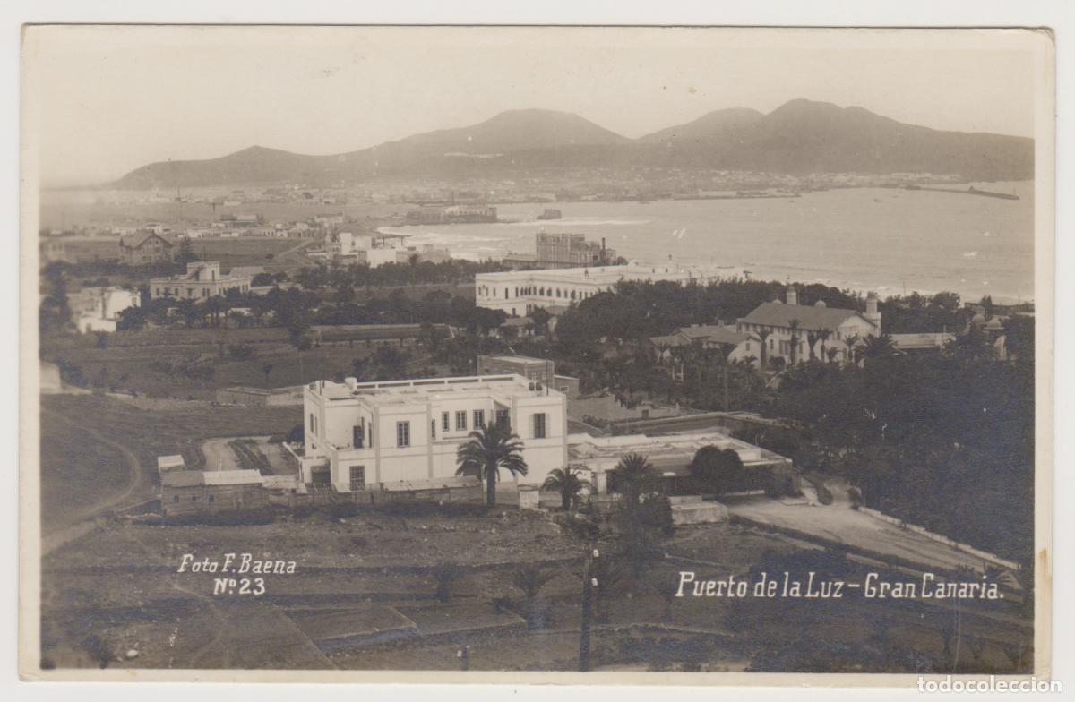 Postales: TARJETA POSTAL - GRAN CANARIA - PUERTO DE LA LUZ - N&ordm; 23 - FOTO F. BAENA