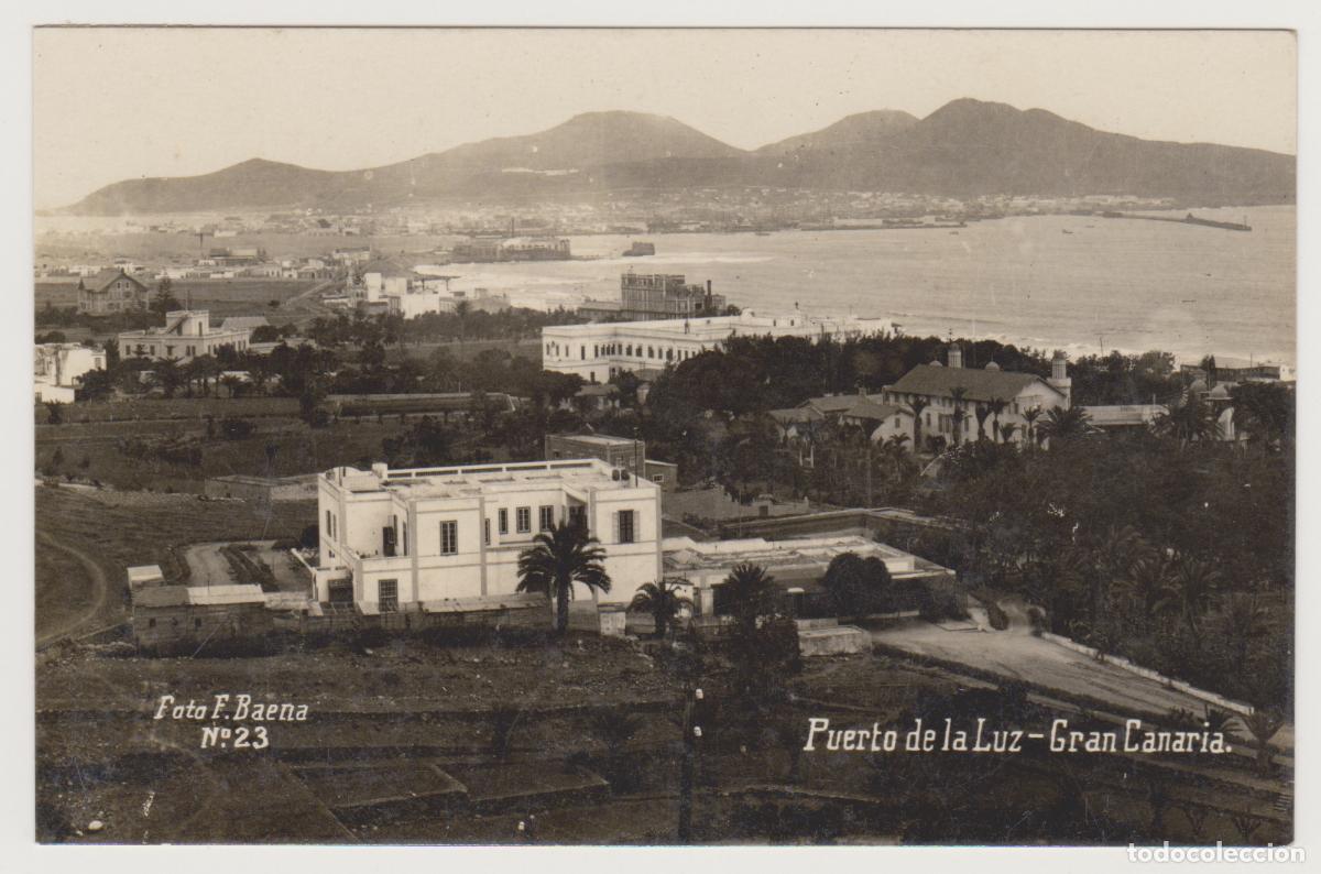 Postales: TARJETA POSTAL - GRAN CANARIA - PUERTO DE LA LUZ - N&ordm; 23 - FOTO F. BAENA