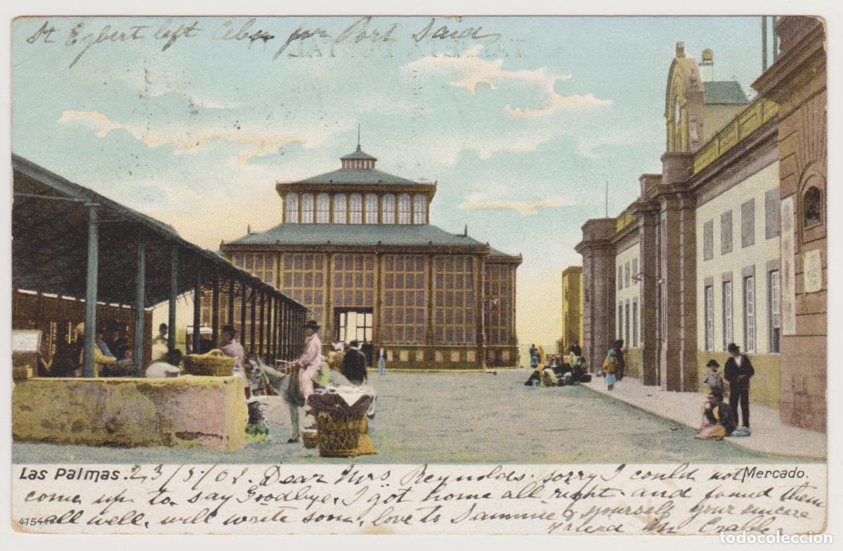 Postales: TARJETA POSTAL - LAS PALMAS - MERCADO