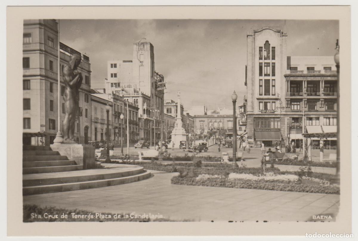 Postales: TARJETA POSTAL - SANTA CRUZ DE TENERIFE - PLAZA DE LA CANDELARIA - BAENA