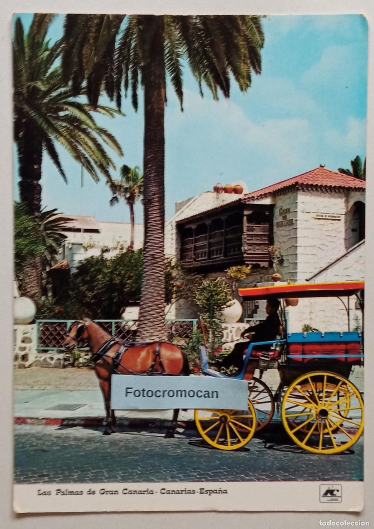 Postales: LAS PALMAS DE GRAN CANARIA. ESTAMPA T&Iacute;PICA. ED. IBER CROMO. GC-0044
