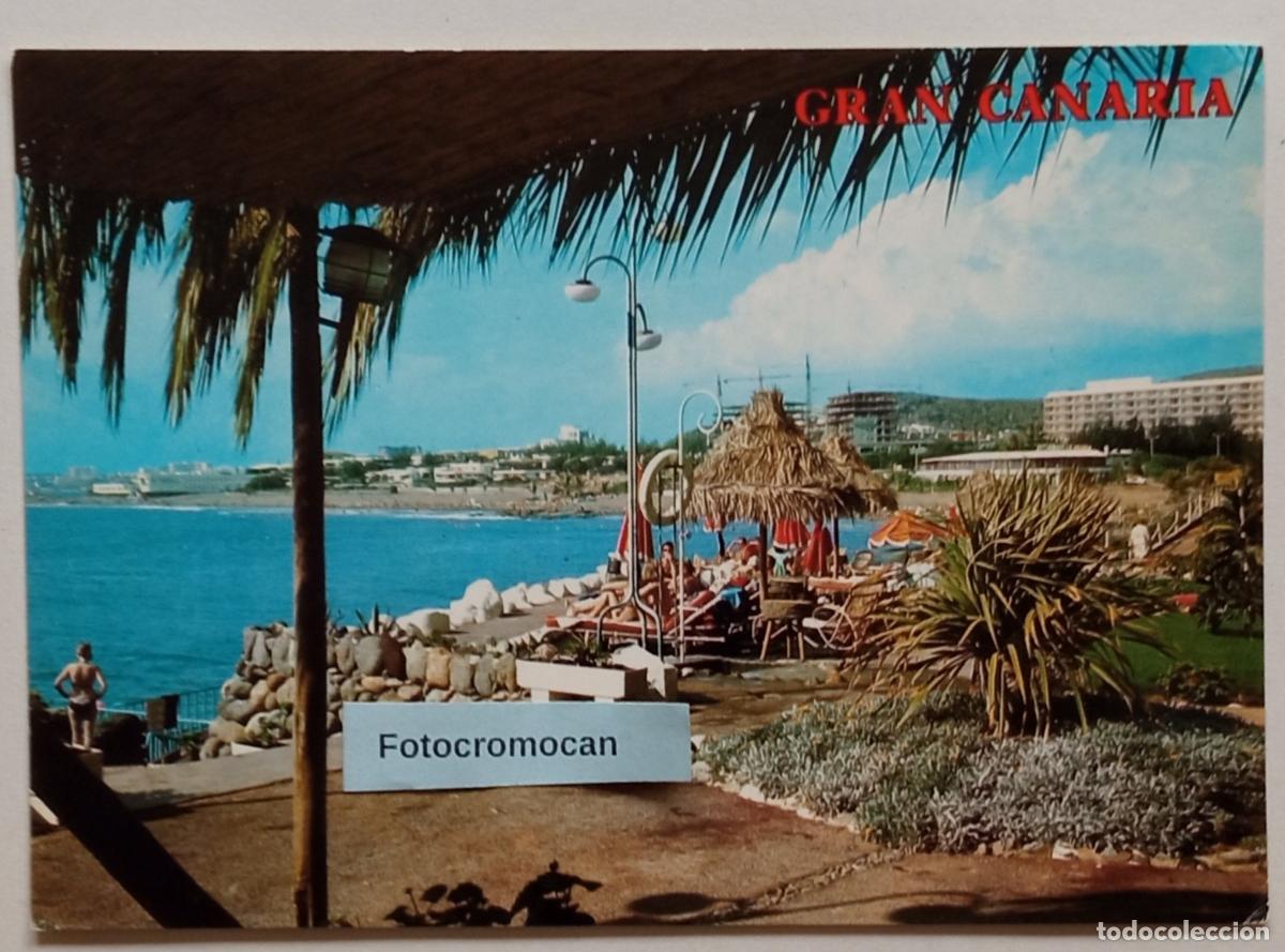 Postales: PLAYA DE SAN AGUST&Iacute;N. GRAN CANARIA. VISTA PARCIAL. COLECCI&Oacute;N PERLA. N&ordm;2871